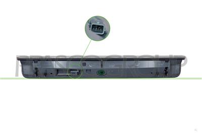TERZA LUCE STOP-LED-PER VETTURE CON LUNOTTO POSTERIORE APRIBILE