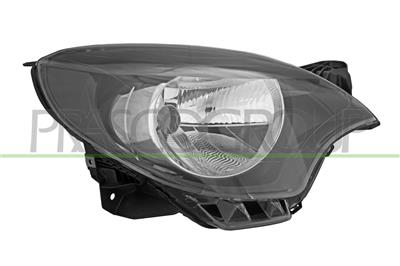 OPTICA DERECHA H4 ELECTRICA-SIN MOTOR-NEGRA