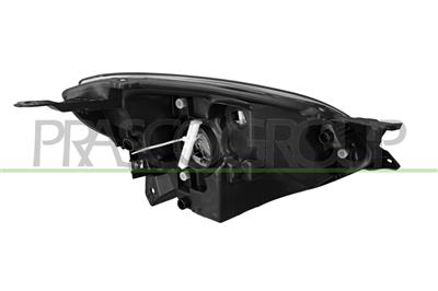 HEADLAMP LEFT H4 ELECTRIC-WITHOUT MOTOR-BLACK