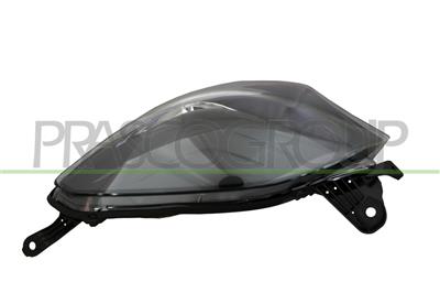 HEADLAMP LEFT H4 ELECTRIC-WITHOUT MOTOR-BLACK
