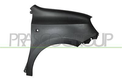 FRONT FENDER RIGHT-WITH SIDE REPEATER HOLE-PLASTIC-BLACK-SMOOTH FINISH TO BE PRIMED