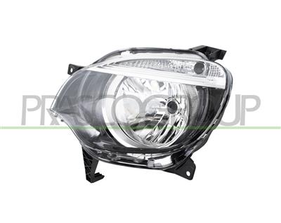 HEADLAMP LEFT H4 ELECTRIC-WITHOUT MOTOR