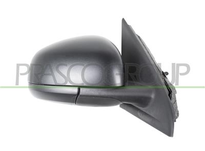 DOOR MIRROR RIGHT-CABLE-BLACK-WITH SENSOR-CONVEX