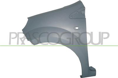 FRONT FENDER LEFT-WITH SIDE REPEATER HOLE-PLASTIC