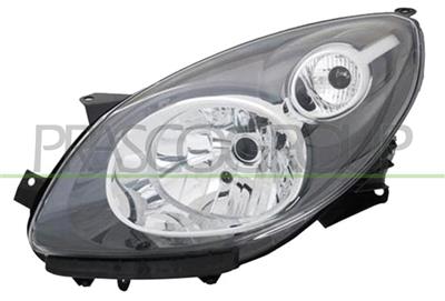 HEADLAMP LEFT H4 ELECTRICO-WITH MOTOR-BLACK