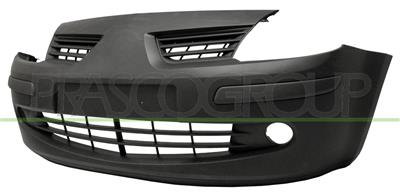 FRONT BUMPER-PRIMED-WITH FOG LAMP SEATS-WITH TOW HOOK COVER