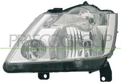 HEADLAMP LEFT H1+H7 ELECTRIC-WITHOUT MOTOR