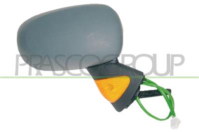 DOOR MIRROR RIGHT-ELECTRIC-HEATED-PRIMED-WITH SENSOR-WITH LAMP 12H9P