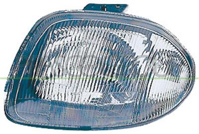 HEADLAMP LEFT H4 ELECTRIC-WITHOUT MOTOR