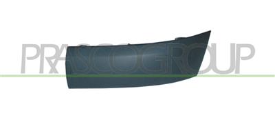 FRONT BUMPER MOLDING LEFT-BLACK