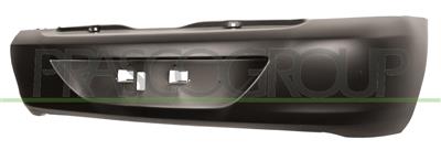 REAR BUMPER-BLACK-SMOOTH FINISH TO BE PRIMED