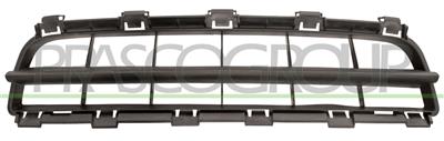 FRONT BUMPER GRILLE-CENTRE-BLACK