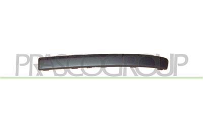 FRONT BUMPER MOLDING LEFT-BLACK