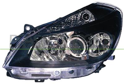 PROIETTORE SINISTRO H7+H7+H1-ELETTRICO-CON MOTORE-FONDO-NERO MOD. SPORT