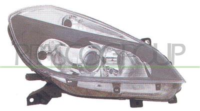PHARE GAUCHE XENON/2DS-H7+H7-ELECTRIQUE SANS MOTEUR