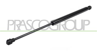 AMORTIGUADOR DE MALETERO DERECHO/IZQUIERDO PORTON TRASERO - 340 N - L 410 mm - C 165 mm - Ø 18 mm - Ø 8 mm