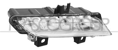 LUZ DIURNA DERECHA LED