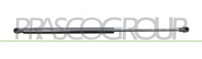 TAILGATE GAS SPRING RIGHT/LEFT - 510 N - L 473 mm - S 184 mm - Ø 18 mm - Ø 8 mm