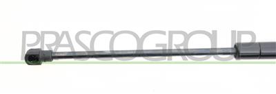 TAILGATE GAS SPRING RIGHT/LEFT - 510 N - L 473 mm - S 184 mm - Ø 18 mm - Ø 8 mm