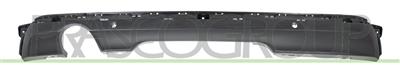 SPOILER STOSSTANGE HINTEN-SCHWARZ-GENARBT-MIT LOECHERN FUER PDC+SENSORHALTERN UND LEISTE