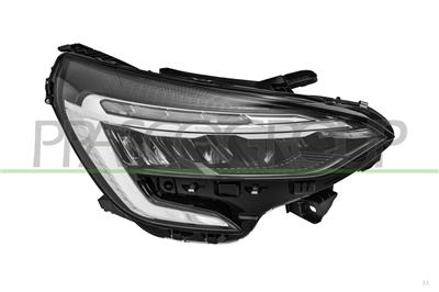 PHARE DROIT-ELECTRIQUE-SANS MOTEUR-AVEC BORD CHROME'-LED