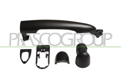 FRONT/REAR-RIGHT/LEFT DOOR HANDLE-OUTER-BLACK