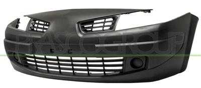 FRONT BUMPER-BLACK-SMOOTH FINISH TO BE PRIMED-PREPARED FOR FOG LAMPS