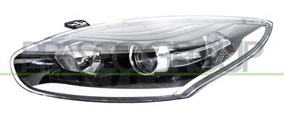 OPTICA IZQUIERDA H7+H7 ELECTRICA-CON MOTOR-NEGRO