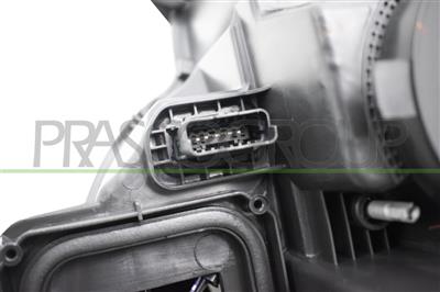 SCHEINWERFER LINKS-H7+H7-OHNE LWR-MIT MOTOR-MIT TAGFAHRLICHT-MIT SCHWARZEM RAND-LED