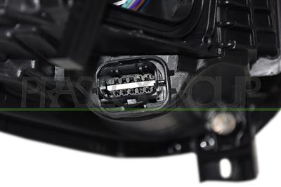 PROIETTORE SINISTRO-ELETTRICO-CON MOTORE-CON LUCE DIURNA-LED-VERSIONE HELLA