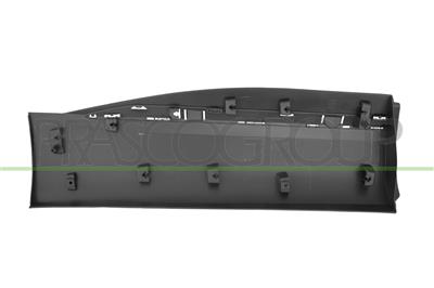 REAR DOOR MOLDING LEFT-BLACK-TEXTURED FINISH-WITH PROFILE HOLES