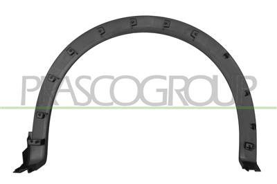 FRONT WHEEL ARCH EXTENSION LEFT-BLACK-TEXTURED FINISH