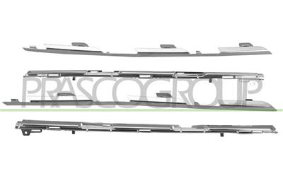 GRILLE MOLDING SET-CHROME (4 PCS)