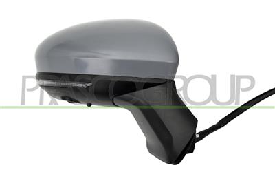 SPIEGEL RECHTS-ELEKTRISCH-HEIZBAR-GRUNDIERT-ABKLAPPBAR-MIT BLINKER-MIT SENSOR-MIT BLIS-MIT KAMERA-ASPHAERISCH-16 PINS