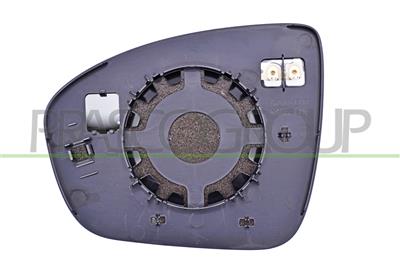 MIRROR GLASS BASE RIGHT-HEATED-ASPHERICAL