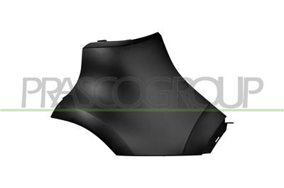 REAR BUMPER END CUP RIGHT-PRIMED