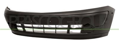 FRONT BUMPER-BLACK-TEXTURED FINISH-WITH FOG LAMP HOLE-WITH TOW HOOK COVER