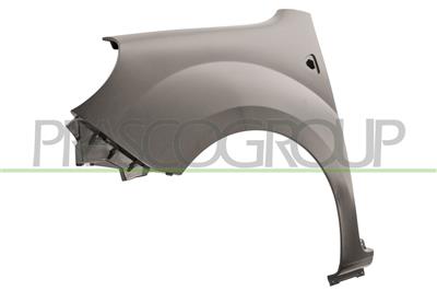 FRONT FENDER LEFT-PRIMED-WITH SIDE REPEATER HOLE-PLASTIC
