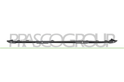 REAR BUMPER SPOILER-SILVER-WITH PDC HOLES+SENSOR HOLDERS