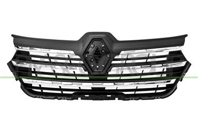 RADIATOR GRILLE-BLACK-TEXTURED FINISH-WITH 5 CHROME MOLDINGS