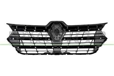 RADIATOR GRILLE-BLACK-TEXTURED FINISH-WITH 5 CHROME MOLDINGS