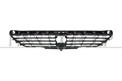 FRONT BUMPER GRILLE-CENTRE-BLACK-TEXTURED FINISH-WITH PDC+SENSOR HOLDER