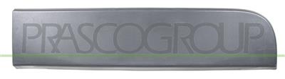 REAR DOOR MOLDING LEFT-WITH CLIPS-BLACK-TEXTURED FINISH