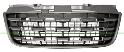 GRILLE CALANDRE PAINTE ARGENTE