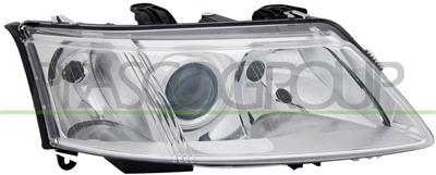 HEADLAMP LEFT H7+H7 ELECTRIC-WITH MOTOR