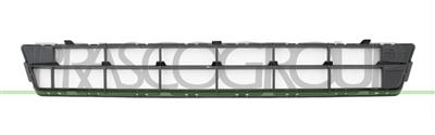 FRONT BUMPER GRILLE-CENTRE-BLACK