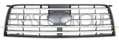 RADIATOR GRILLE-DARK GRAY-WITH SILVER MOLDING