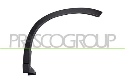 EXTENSION D'AILE AVANT DROITE-NOIRE-STRUCTUREE-AVEC CLIPS-AVEC BIADHESIF