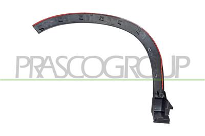 EXTENSION D'AILE AVANT DROITE-NOIRE-STRUCTUREE-AVEC CLIPS-AVEC BIADHESIF
