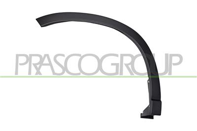 EXTENSION D'AILE AVANT GAUCHE-NOIRE-STRUCTUREE-AVEC CLIPS-AVEC BIADHESIF